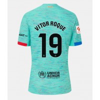 Barcelona Vitor Roque #19 Tredje Tröja Kvinnor 2023-24 Korta ärmar